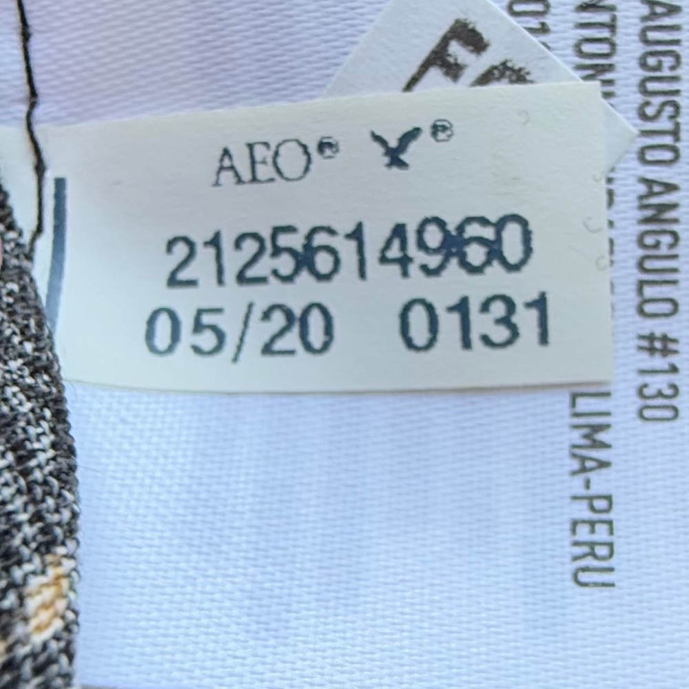 American Eagle Floral Puff Sleeve Tie Front Crop Top Black XL NWT - Picture 11 of 13
